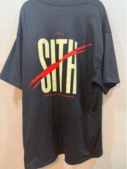 Sith tshirt size 2x