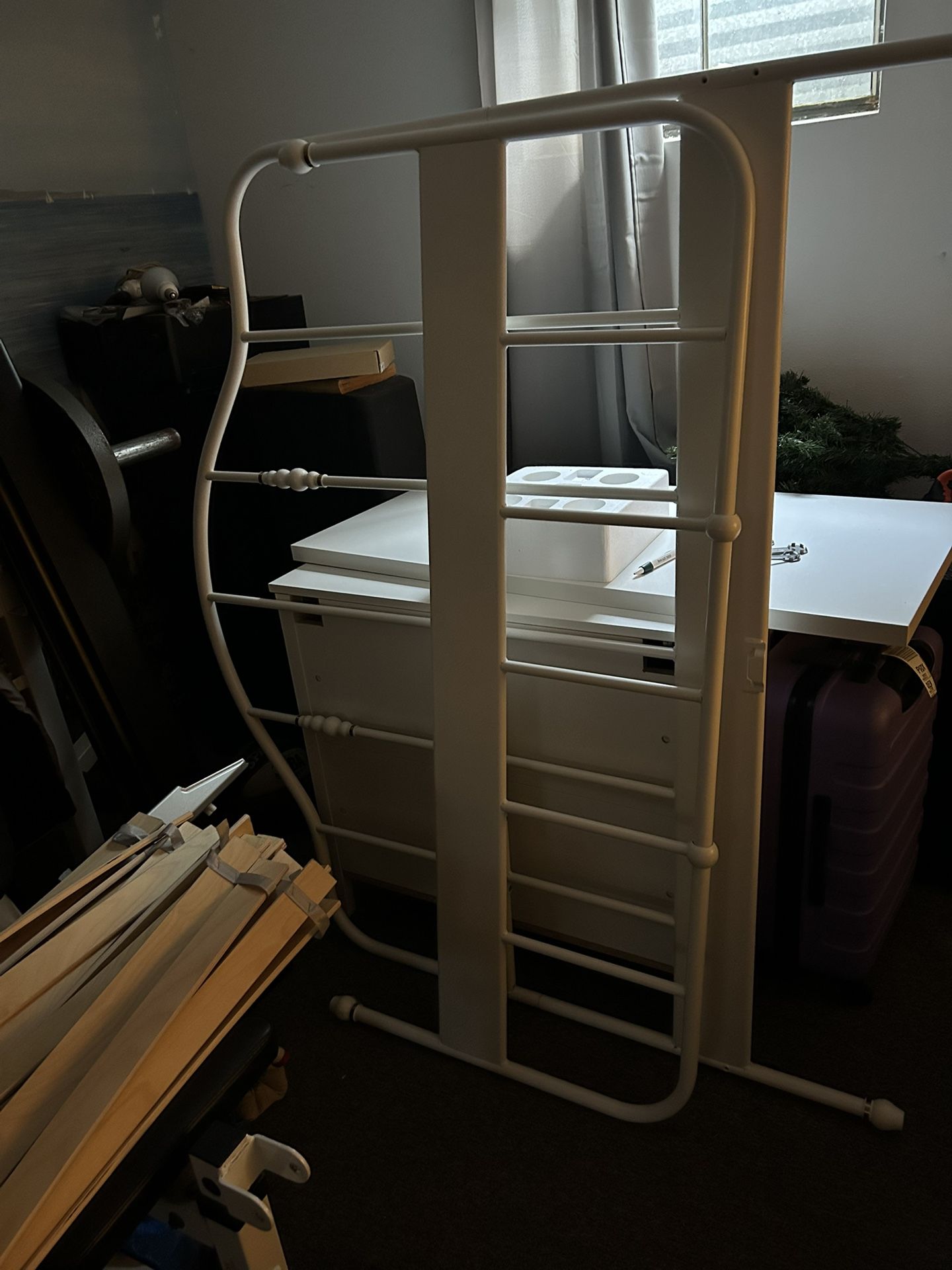 IKEA Queen bed Frame And Mattress