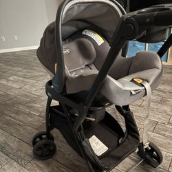 Chicco Infant Car Seat- Base and Stroller