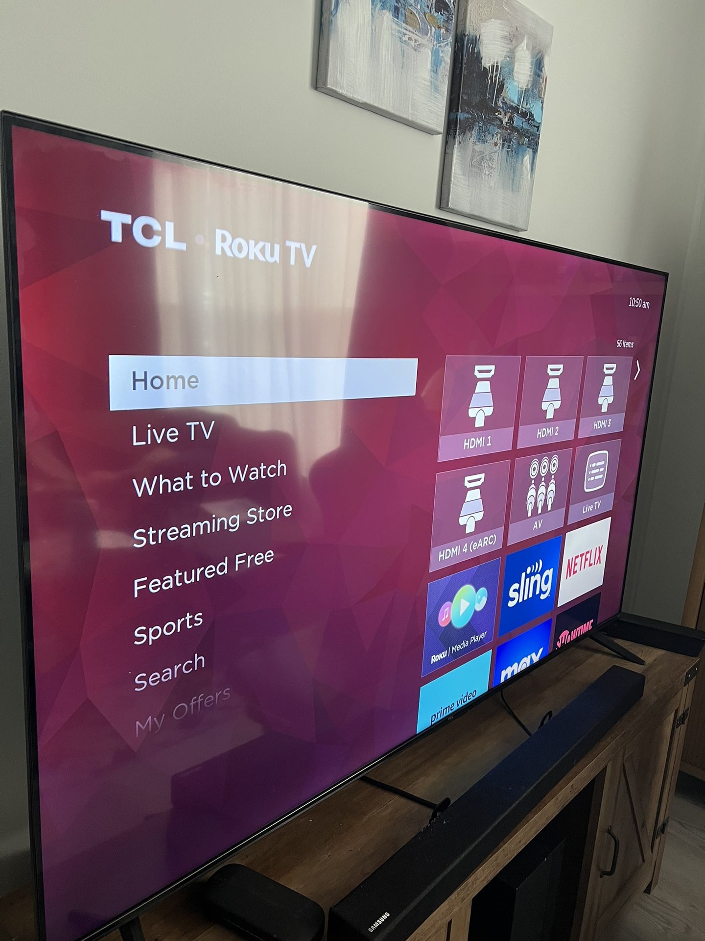 TCL 65" Class S4 S-Class 4K UHD HDR LED Smart TV with Google TV - 65S450G