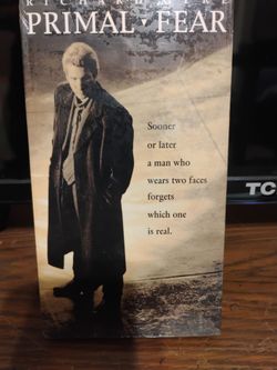 Primal Fear VHS Tape Richard Gere