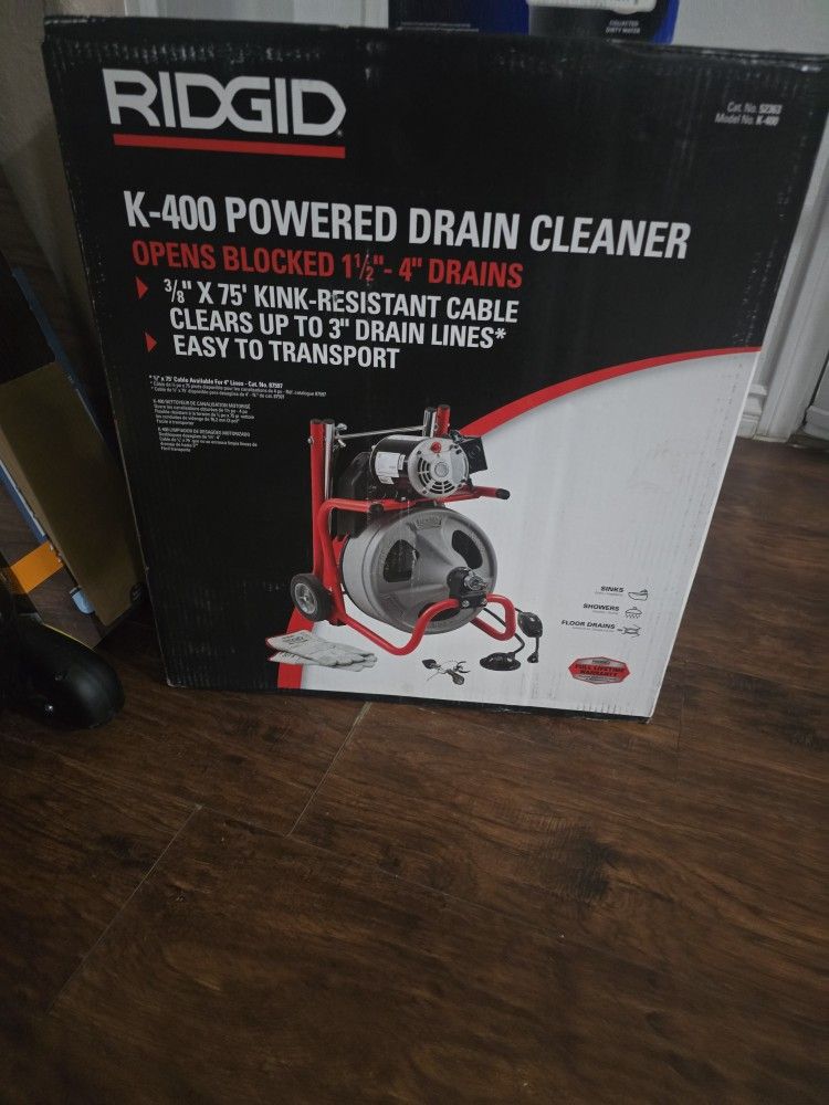 Drain cleaner 75 ft