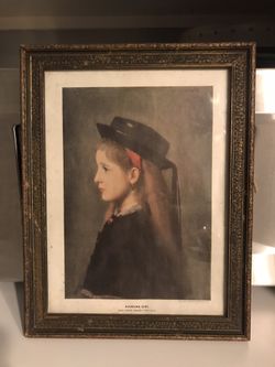 Antique picture frame