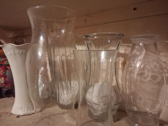 Glass vases make offer for all