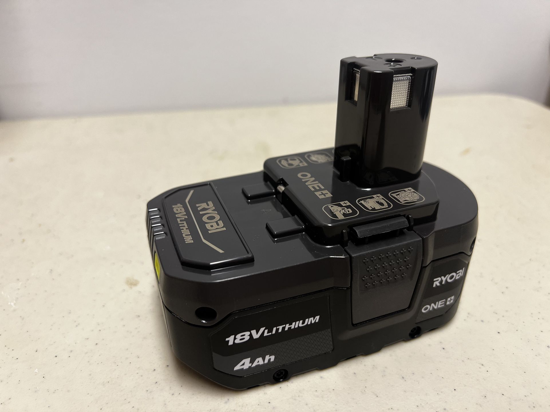 New Ryobi 18V Lithium Ion One+ 4.0 Ah High Capacity Battery New