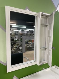 Vanity desk + Mirror + Chair