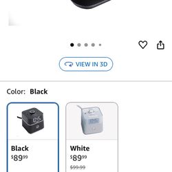 Cubie Digital Alarm Clock