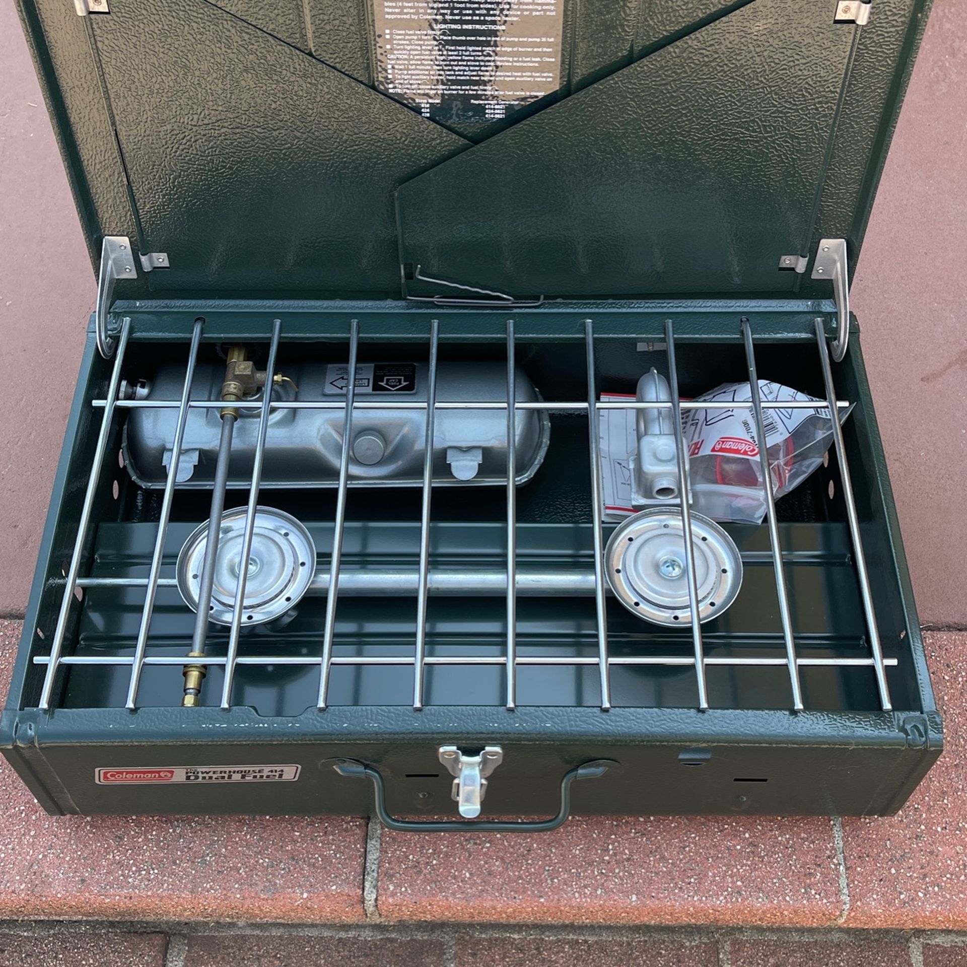 Coleman Powerhouse 414 Dual Fuel Camp Stove for Sale in Irwindale, CA
