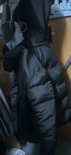 canada goose fusion s/p black puffer jacket