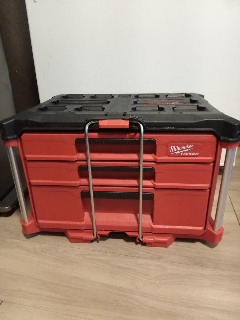 Milwaukee Packout 3 Drawer Toolbox