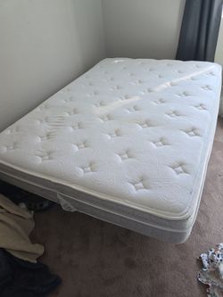 BED FRAME AND MATTRESS