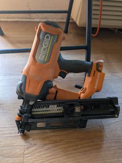Ridgid nail gun with nails $150