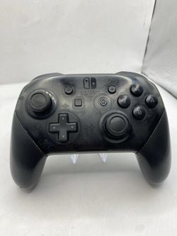 Nintendo Switch Black Official Genuine Pro Controller Wireless clean Tested OEM