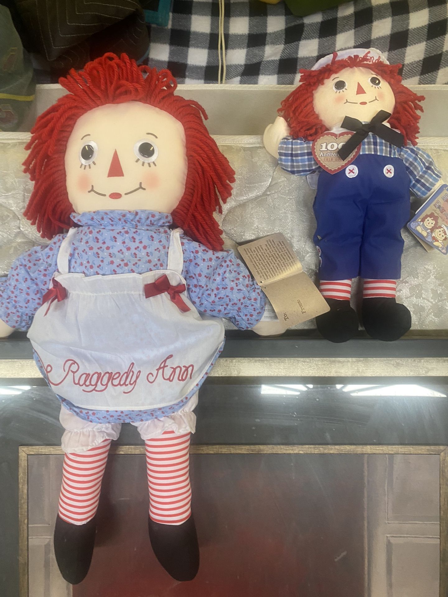 Raggedy Ann and Raggedy Andy