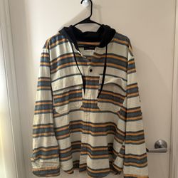 3 unisex flannel shirts