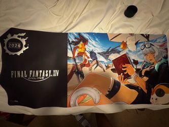 Ultra Pro Final Fantasy 14 Foil Playmat Anime Expo Exclusive