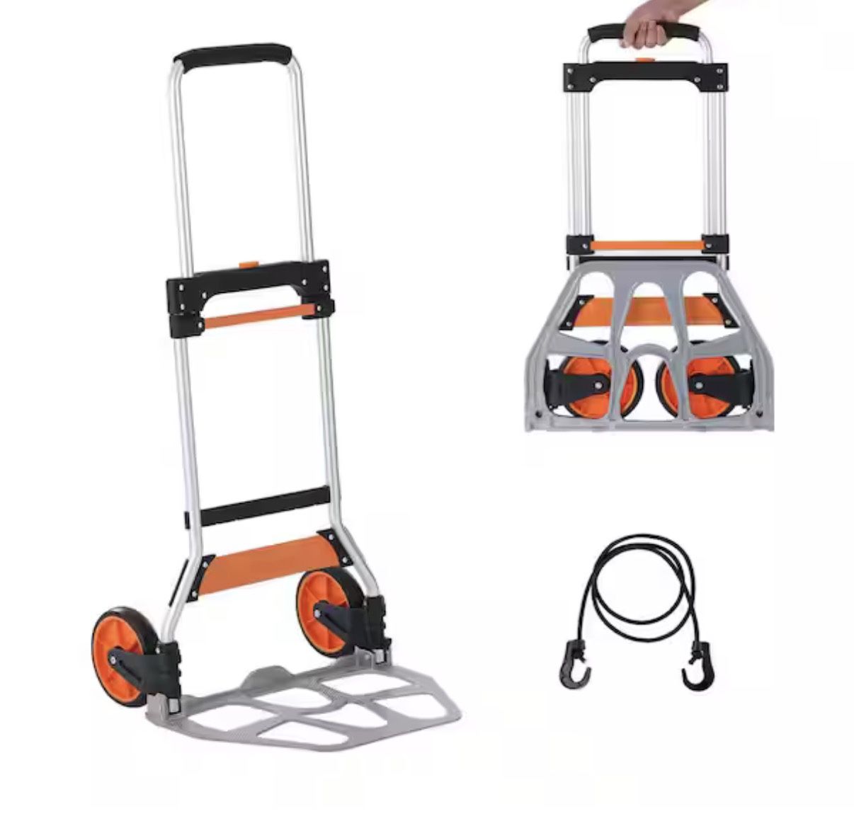 Folding Hand Truck 275 lbs Load capacity 