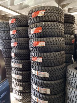 MUD TIRES M/T R/T IN STOCK MSG ME FOR PRICES