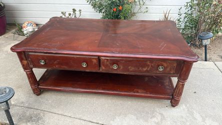 Coffee and End wood tables
