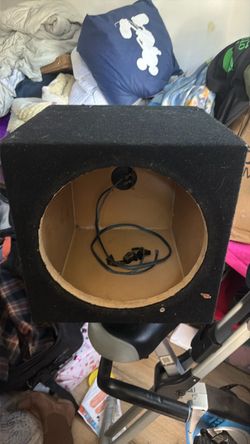 12 inch sub box empty