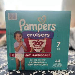 Pampers Cruisers Diapers, Size 7, 44ct