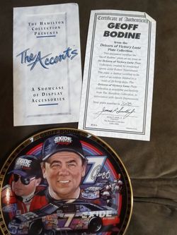 Geoff Bodine Plate