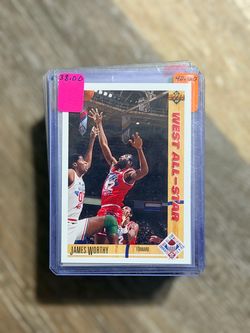 James Worthy 1991-92 Upper Deck West All-Star Card