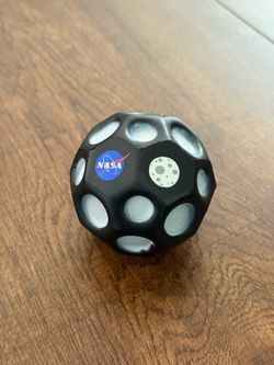 NASA Moon Space Ball Bouncy Toy