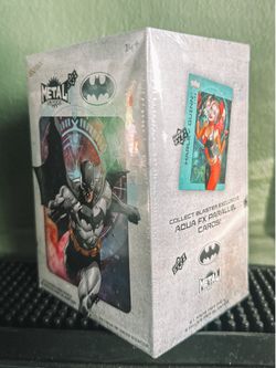 SKYBOX METAL UNIVERSE BATMAN TRADING CARDS (BLASTER)