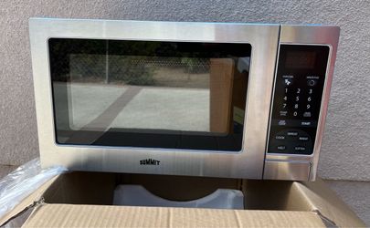 Summit Stainless Steel Countertop Microwave