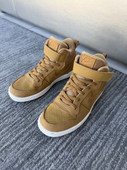 Nike Court Borough Mid 2 Kids Wheat US 2Y EUR 33.5 Sneakers