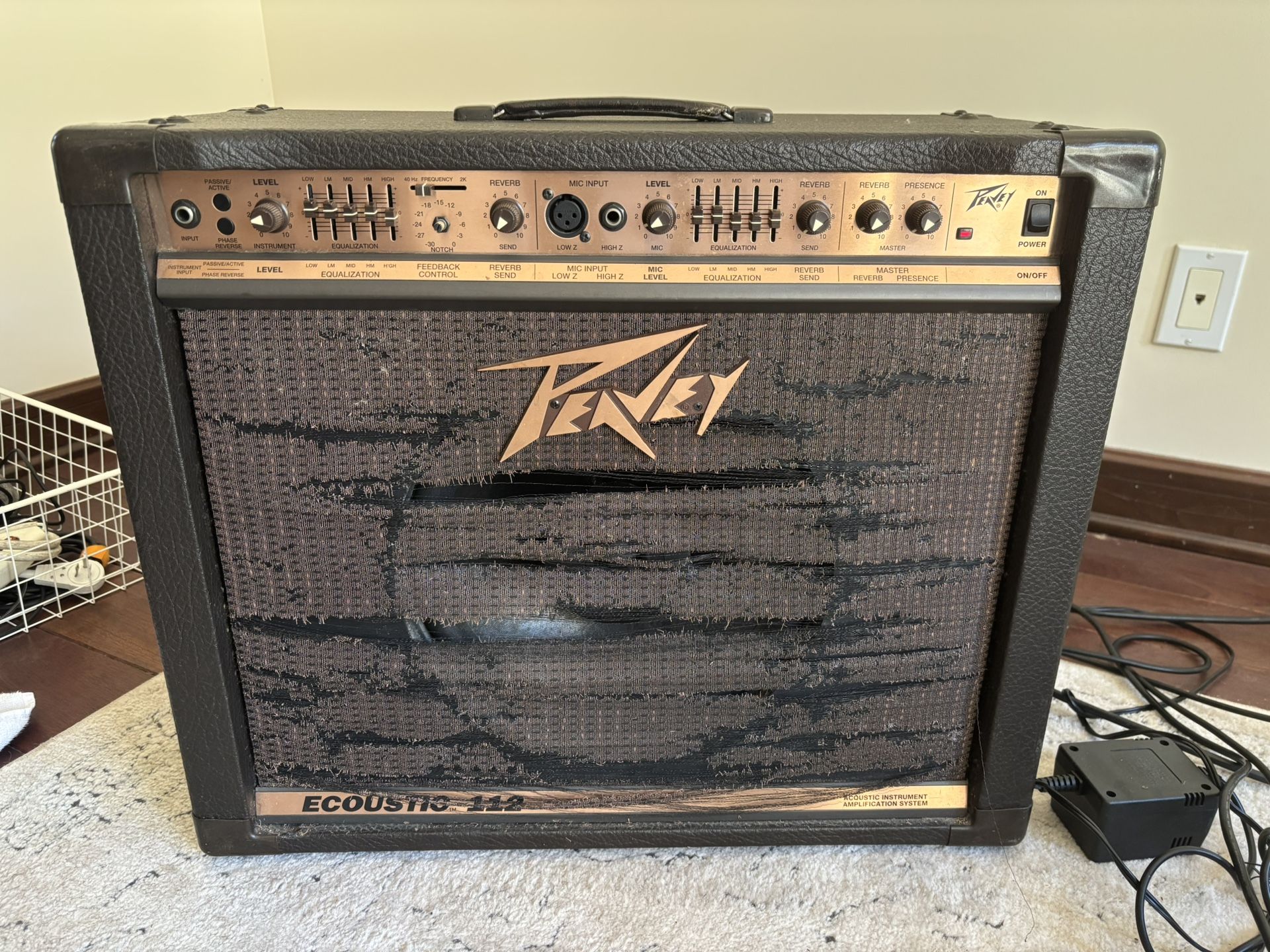Peavey Ecoustic 112 100-Watt 1x12 Acoustic Instrument Amplification System