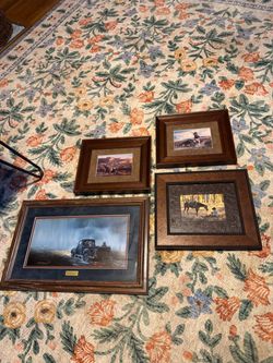 5 WESTERN ART PIECES