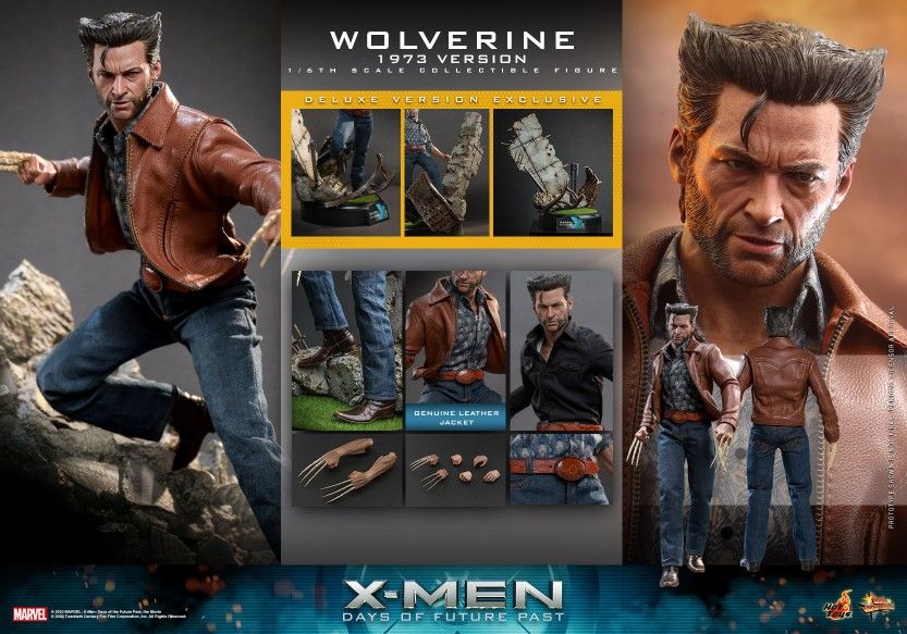 Hot Toys MMS660 Marvel X-Men WOLVERINE (Deluxe Version) Days Future Past 1/6 Figure