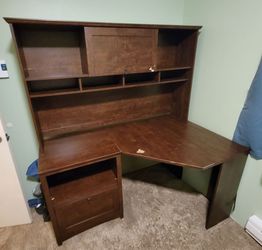 L shape corner desk
