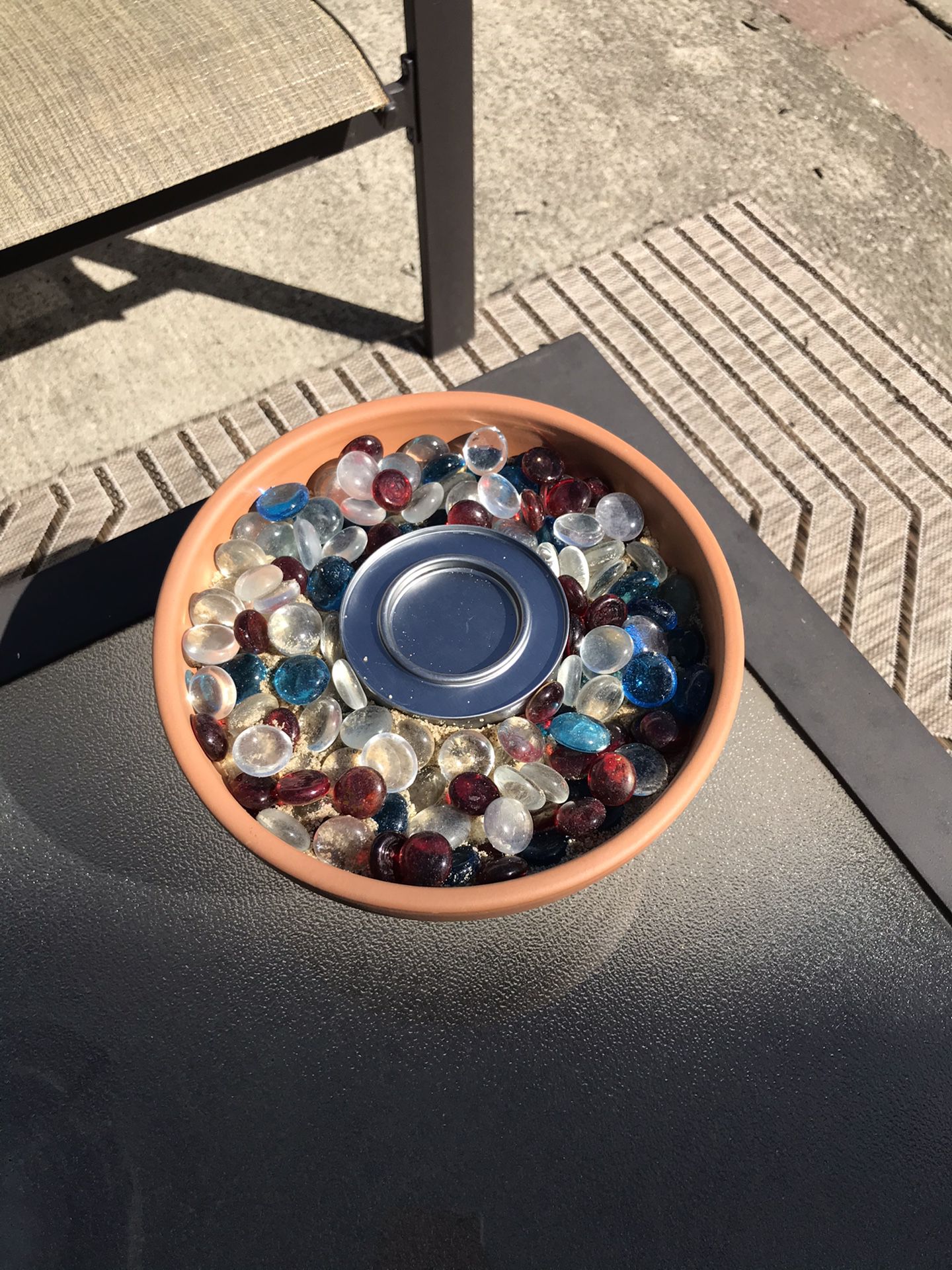 Small Table Top Fire Pit Bowl