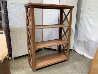 Rustic Made in India Shelf w/ Hinged Shelves