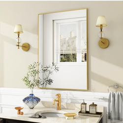 30x40 GOLD MIRRORS (2)