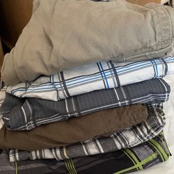 6 Pairs Boys Shorts Size 10 All For $15