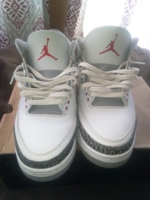 Jordan 3 Fire Red 2022 Size 12