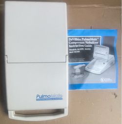 PulmoMate Compressor/Nebulizer by DeVILBISS MODEL NO.: 4650D Tested.