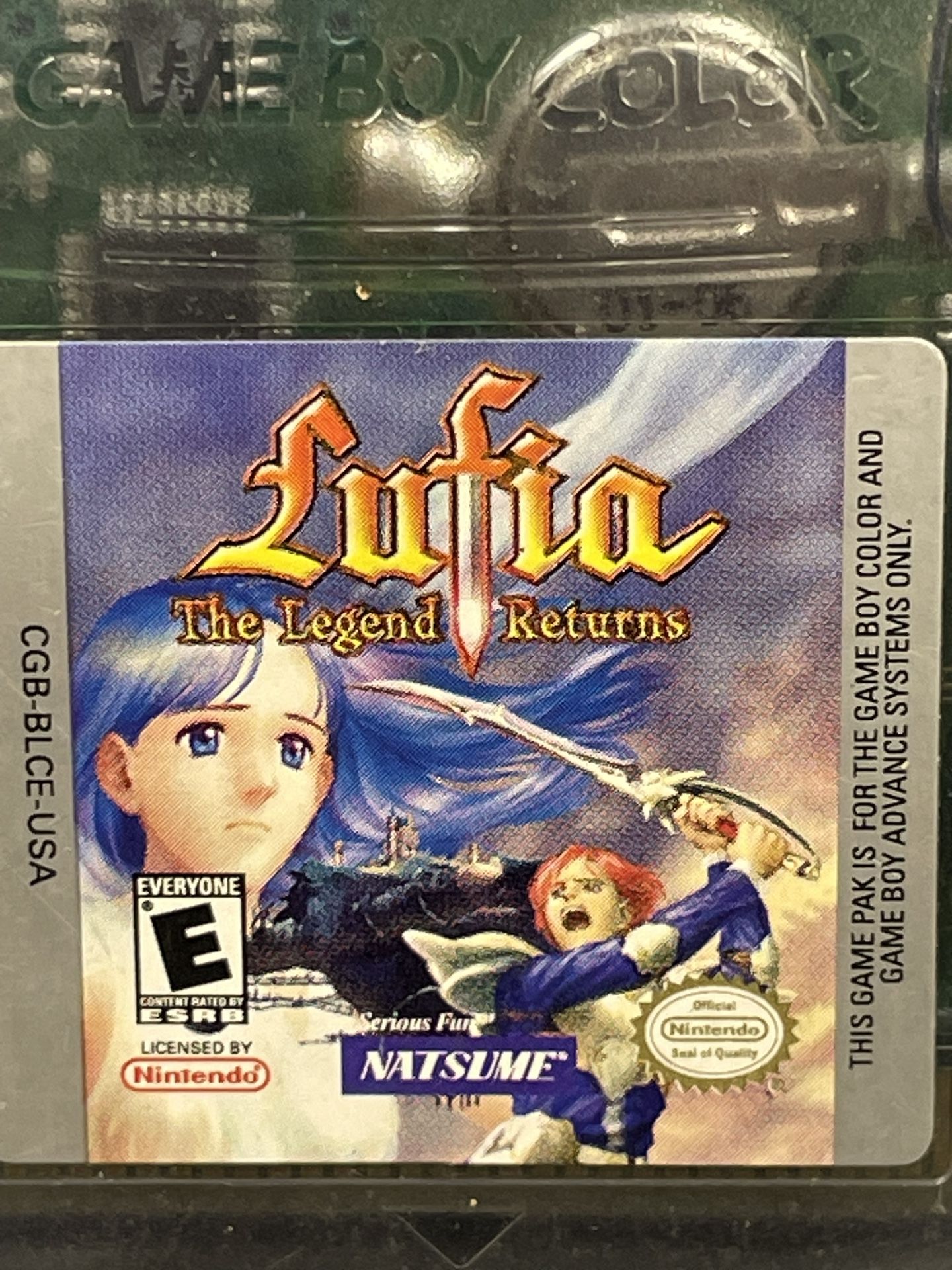 Lufia Game Boy Advance Game