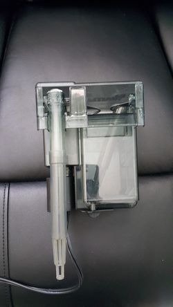 Hang on back filter saltwater/freshwater