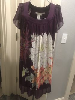 Max studio Dress XS lined euc