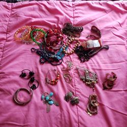 Bracelet And Earrings 
