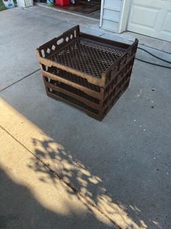 Bread crates/storage crates stackable