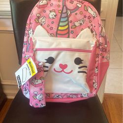 Unicorn Kitten Backpack 