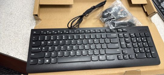 Lenovo Wired USB Keyboard