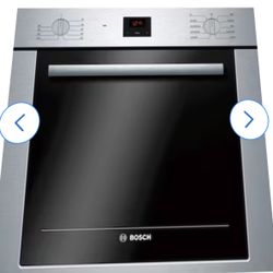 Bosch 500 Series 24 inch Single Electric Wall Oven True Convection and Self-cleaning ( Stainless Steel )