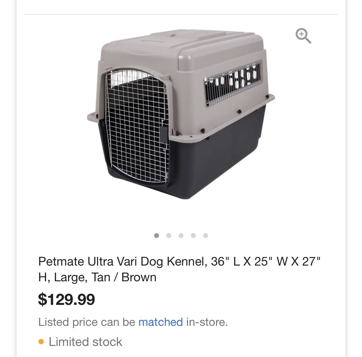 Petmate Large Kennel Crate